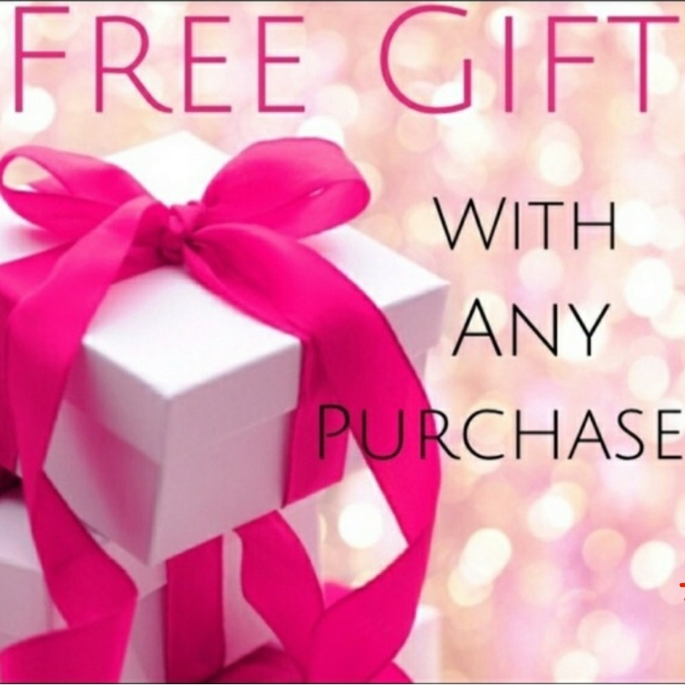 Free gift with any purchase!!!🥳